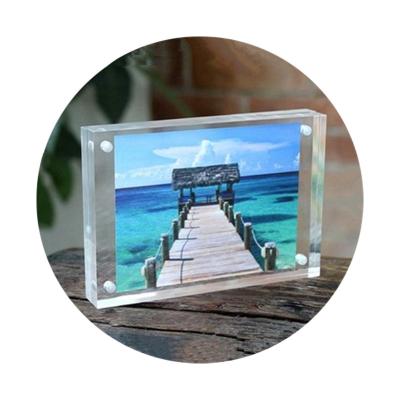 China Home Decoration Home Decor Crystal Clear Rectangle Picture Frame Creative 5