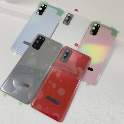 China Wholesale Replacement Battery Cover Battery Glass Door For Samsung S20 20p Housing Back Rear Tempered Glass For Repair With Camera Len for sale