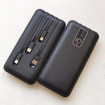 China Fast Charging Support 10000mAh 2.1A Power Bank with 4 Ports for Mobile Phone Tablet for sale