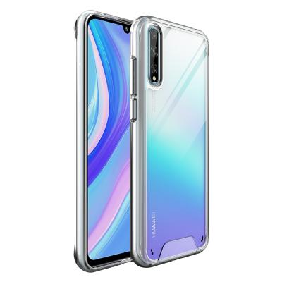 China Full Protection Shell For Huawei Y8P Y9S Newest Cell Phone PC TPU Anti-scartch Thin Clear Transparent Back Cover Cases for sale