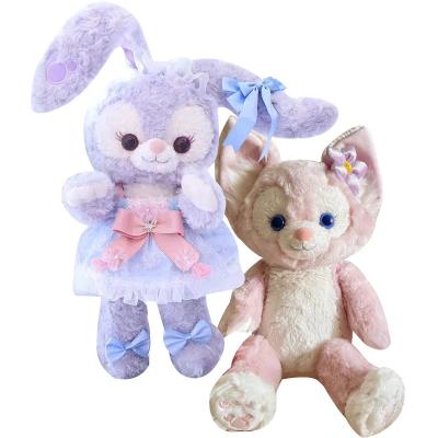 China Cute Stuffed Dolls Kids Gift Plush Toy Rabbit Girl Heart Toys Custom Big Soft Plush Skirt And Base Toy Stuffed Dolls for sale