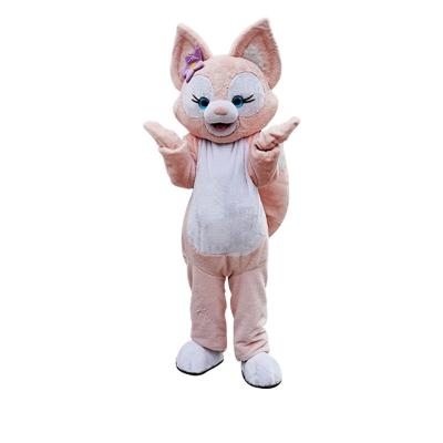 China High quality adult maskottchen mascot costume wholesale apparel, soft plush cartoon fox mascot costume, fancy dress for advertising for sale