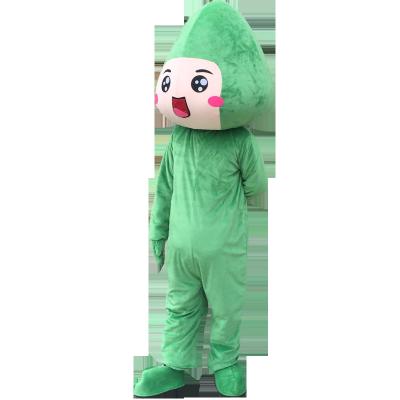 China Light Eco-friendly Plush Mascot Costume Zongzi Performance Stage Fur Adult Mascot Costume for sale