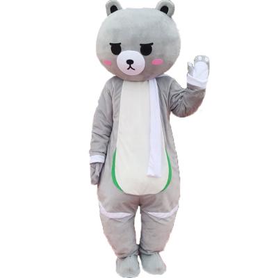 China Custom Party Good Quality ODM Mascot Teddy Bear Dance Bear Mascot Costume Bear For Performance for sale