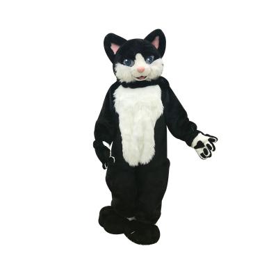 China Custom Made Mascot Costume Party Fursuit Cat Mascot Kids Animal Costumes For Halloween Furry Party for sale