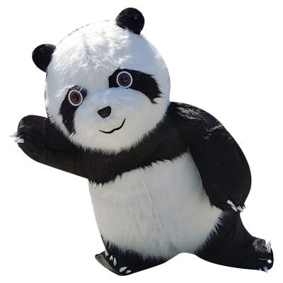 China Party Halloween Carnival Costumes Giant Inflatable Stage Wear Panda Costumes Mascot For Party Performance for sale