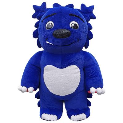 China Party Halloween Carnival Costumes Custom Inflatable Cute Plush Mascot Costume Giant Panda For Advertising for sale