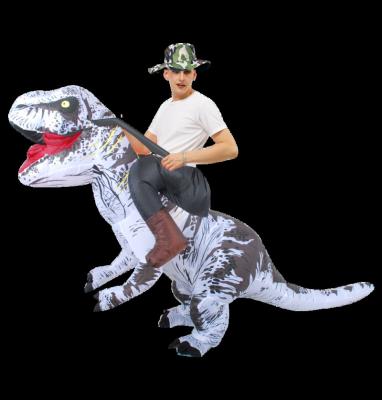 China Funny Adult Inflatable Holiday Dinosaur Mascot Costume Cosplay Custom for sale