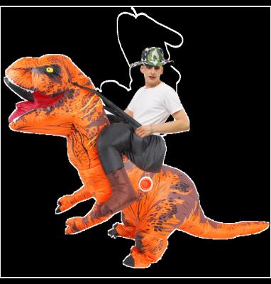 China Adult inflatable dinosaur costumes china wholesale halloween holiday dress cosplay costume for sale