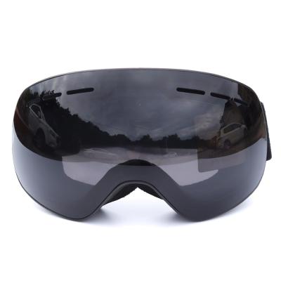 China Factory Sale Ski Glasses Winter Fun Magnet Double Layer Warm Constant Anti-fog Custom Ski Glasses Frame TPU Glass PC for sale