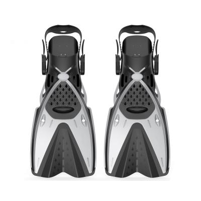 China China Factory Promotion Durable Eco-friendly Comfortable Diver Flippers Fins Shoes for Swimming Diving Snorkeling Adjustable Skin Diving Fins for sale