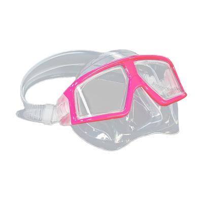 China High strength tempered glass accessories top full face diving adult freediving mask for sale