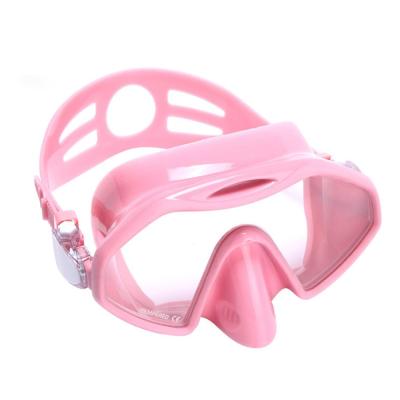 China New Design Comfortable Anti-leakage Anti Fog Water Resistant Underwater Wide Vision Snorkeling Mask Mares Custom Made for sale