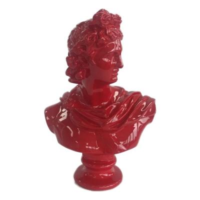 China Europe Greek Statue For Sale Statue Definition Apollo Resin Head Sculpture Home Decoration Sculpture Figurine And Other Garden Ornaments for sale