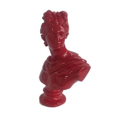 China Europe Apollo Body Art Wall Art Home Decor Resin-Plaster Figurines One Piece Customize Figurine Antique Imitate Crafts Carving Crafts for sale