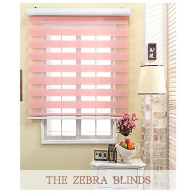 China 2021 classic girls kids shades window blinds material zebra blind roller blind zebra wholesale with fine shade fabric for sale