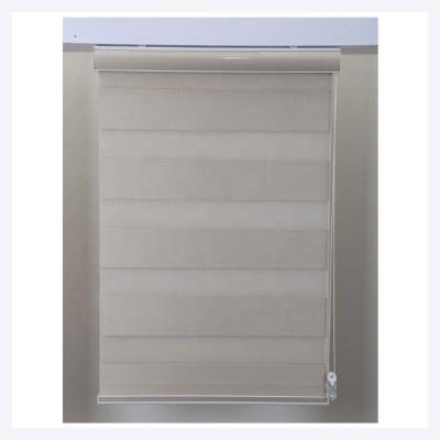 China Classic Shades Window Drapes 2021 Luxury Custom Zebra Blinds Durable Bottom Rail Zebra Roller Blinds Day And Night for sale