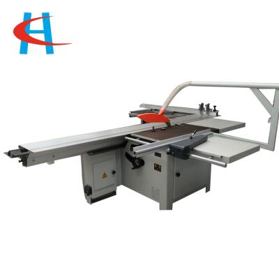 China Horizontal 45 Degree Precision Wood Cutting Sliding Table Saw Machine for sale