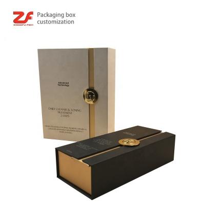 China Recycled Materials Latest Designs Custom High Quality Cosmetic Gift Packaging Paper Box for sale