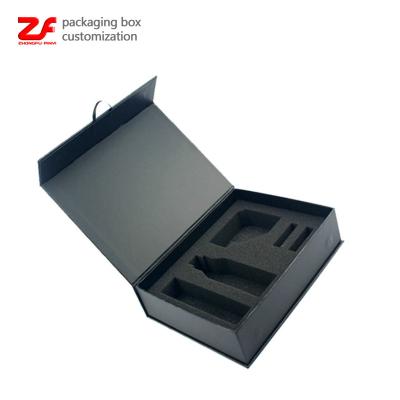 China Recyclable Square Boxes Eco Essential Oil Perfume Bottle Packaging Custom Hard Magnetic Paper Box With Logo for sale