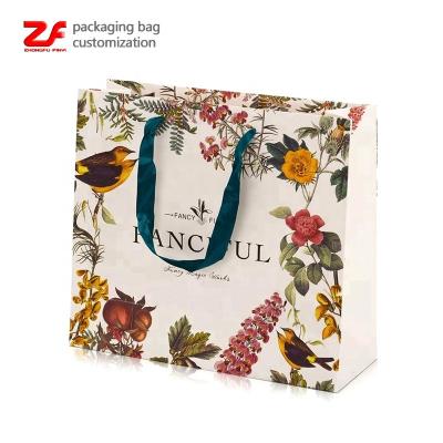 China China Recyclable Hot Selling High Quality Personalized Boutique Gift Shopping Bag Paper Bags With Logo Print for sale