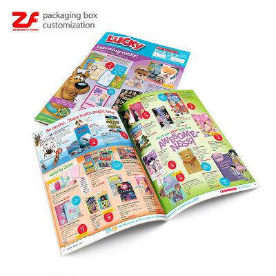 China paper & Cardboard paper books/custom flyers/flyer/catalog/brochure/magazine/booklet printing service for sale