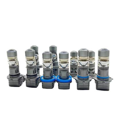 China For replace/repair H4 Mini Bi-led Projector Lens LED Headlights H1 H4 H7 H11 Bulb Projector Headlight for sale