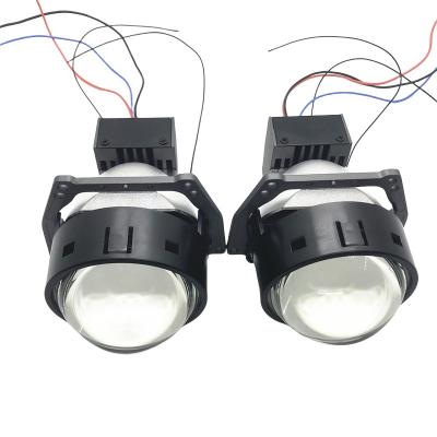 China For replace/repair Hot Sale 3.0 Inch 75W 6000K Bi LED Laser Projector Lens Hi/Lo Beam LED Projector Headlights for Car universal car for sale