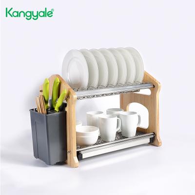 China Kangyale Stocked Stainless Steel Bowl Rack Stainless Steel Draining Rack for sale