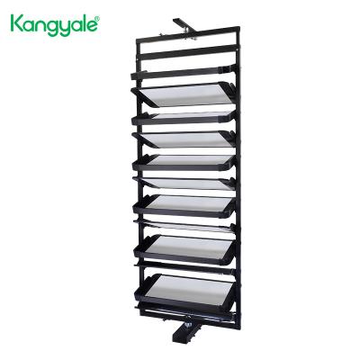 China Kangyale CY0480 Multi-layer Wardrobe Organizer 360 Shoe Storage Rack 360 Degree Rotating Shoe Rack for sale