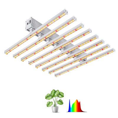 China Seed Starting ETL 600W Lm301h 281b CE High Rohs FCC PPFD Dimmable Hydroponics LED Grow Light Kit For Grow Room for sale