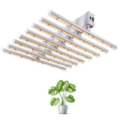 China Seed Starting 600W 800W 1000W Aeroponics Led Foldable Full Spectrum Grow Light For Garden Greenhouse for sale