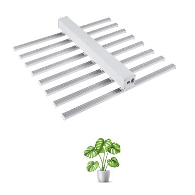 China Seed Starting Wholesale 600w 640w 650w High Power Plant Dimmable Hydroponics 4ft Square Led Grow Lights For Vertical Farming for sale