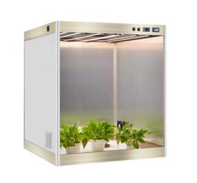 China Home Plants Growing System Intelligent Smart Planter Household Integrated Indoor Indoor Plant LED Grow Light Box Cabinet for sale