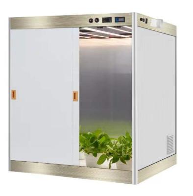 China Home Plants Growing Sytem Dropshipping 720W Integrated 1/2 Layers Full Spectrum Plants Homeuse Plant Grow Hydroponics Grow Box Full Set for sale