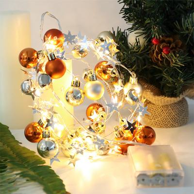 China Christmas Star Light LED String Christmas Bells Decoration Holiday Festival Light for sale