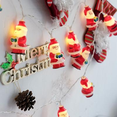 China Christmas Star Light Led Snowflake Santa Claus String Light Room Decoration Light Outdoor Christmas Garden Christmas Light for sale