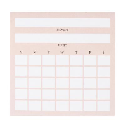 China Custom Printing Table Calendar Factory Price Calendar Waller Table Planner Monthly Calendar for sale