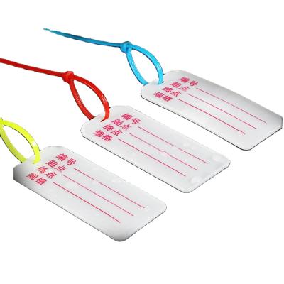 China Cable Markers Tear Resistant Wire ID Labels, Colorful Waterproof Cord Labels, Self Adhesive Cable Labels Printable and Hand for sale