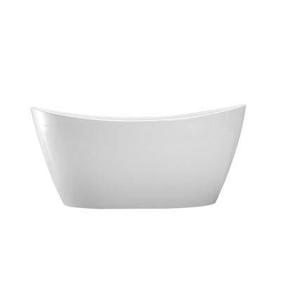 China 59 63 67 Inch Freestanding Boat Bathtub Freeform Bathtubs for sale