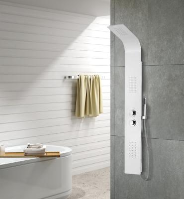 China Without Slide Bar Bathroom Aluminum Alloy Shower Panel for sale