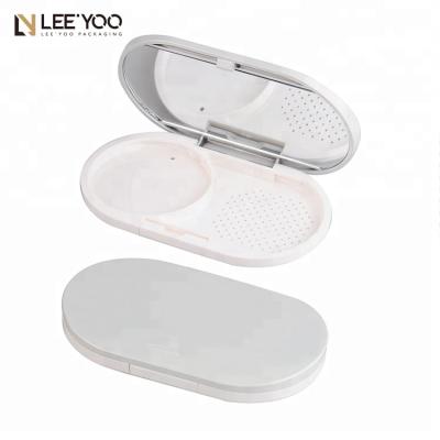 China PA-1010A Recyclable Oval Empty Makeup Compact Container for sale