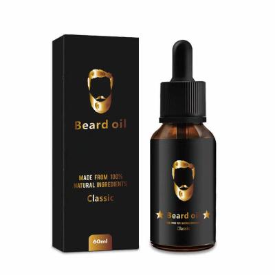 China Moisturize Private Label Ingreidents Organic Natural Beard Oil Serum For Men Beard Growth Beard Care for sale