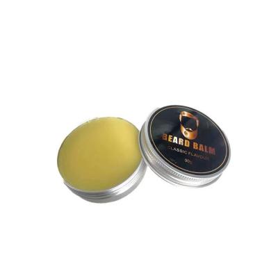 China Moisturizing OEM&ODM Sniffed Beard Wholesale Mens Natural Beard Balm Grooming Balm Mustache Pomade Wax Beard Growth Cream for sale