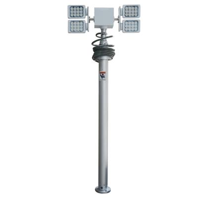 China 5mtr pneumatic telescopic led light tower with 4pcs 120W LED light tower SG554120-113 for sale