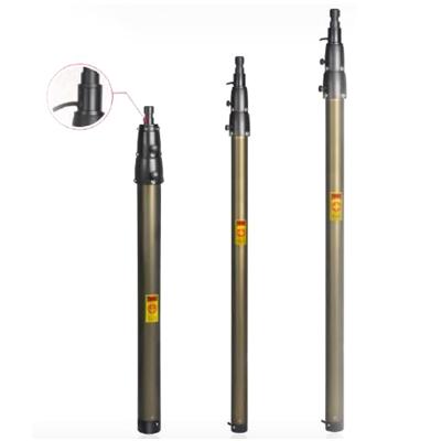 China Wellmast Manual Internal Cable CCTV Mast Telescopic Antenna Pneumatic Lifting Telescopic Pole for sale