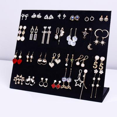 China Custom Handmade Velvet Bangle Jewelry Display Holder Necklace Earring Necklace Bracelet Organizer Manufacturers Direct Storage Rack for sale