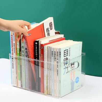 China Modern Desk Accessories Organizer Cable Protection Storage Boxes Phonebook Glass Holder Sticker Table Desk Clean for sale