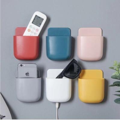 China Modern Home Organizer Safety Plastic Wire Cable Protection Storage Boxes Phone Book Glass Holder Sticker On The Wall for sale