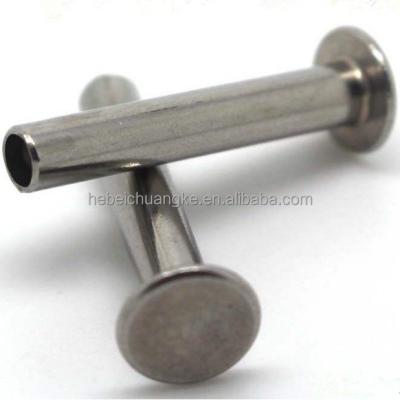 China Machinery Standard Round Head Steel Rivets And Hollow Rivet for sale